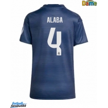 Real Madrid David Alaba #4 Bortedrakt Dame 2025-26 Kortermet